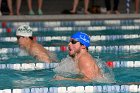 Swimming vs Babson  Wheaton College Swimming & Diving vs Babson College. - Photo By: KEITH NORDSTROM : Wheaton, Swimming